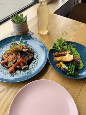 Aubergine 🍆  at Meat is Dead in Leeds