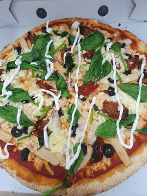 Pizza at Simplicity in Cullybackey