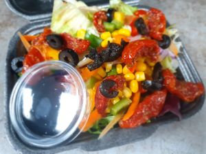 Salads at Simplicity in Cullybackey