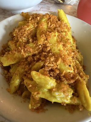 mac 'n cheese   at L&L Libations in Bellingham