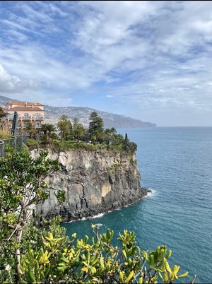 Aussicht von der Terrasse at Avista Restaurant in Funchal