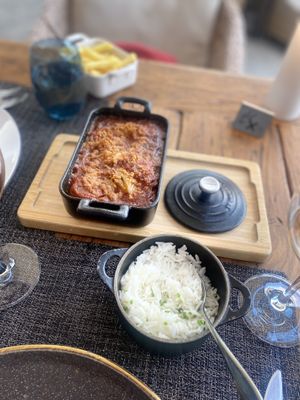Vegan meatballs   at Avista Restaurant in Funchal