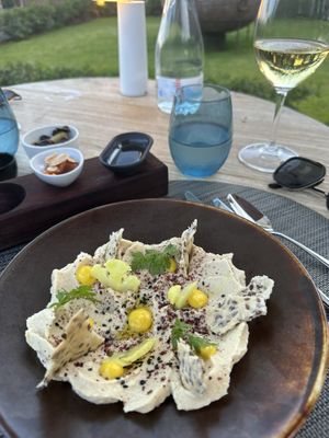 Humus   at Avista Restaurant in Funchal