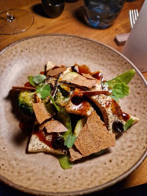 Tofu gratin at Avista Restaurant in Funchal