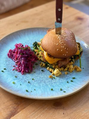 Breakfast Burger  at Emmi's Kitchen in Augsburg