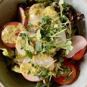 Beilagensalat mit Senfsoße at Emmi's Kitchen in Augsburg