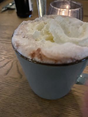 Hot chocolate   at Emmi's Kitchen in Augsburg