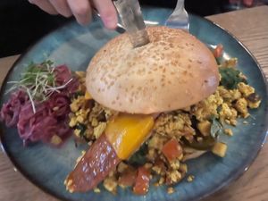 Breakfast Burger  at Emmi's Kitchen in Augsburg