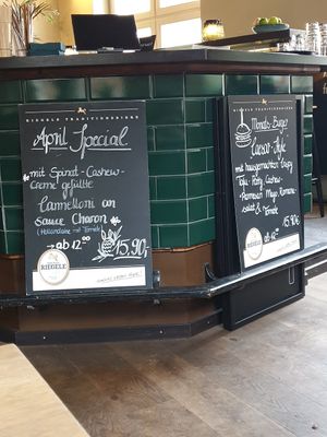 Inside at Emmi's Kitchen in Augsburg