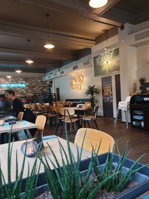 Inside at Emmi's Kitchen in Augsburg