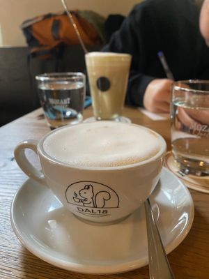 cappucino  at Emmi's Kitchen in Augsburg