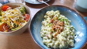 Spätzle at Emmi's Kitchen in Augsburg