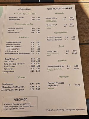  at Emmi's Kitchen in Augsburg