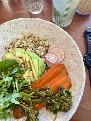 Rice bowl!   at Café Janis in Lisbon