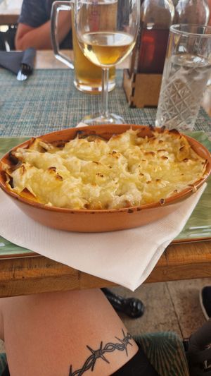 Vegan lasange at Vrata O Grada in Trogir