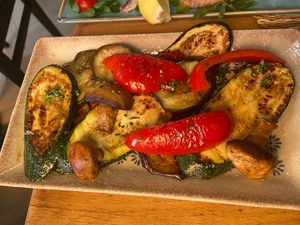 Verdure grigliate  at Vrata O Grada in Trogir