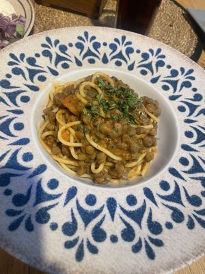 Linsenbolognese  at Vrata O Grada in Trogir