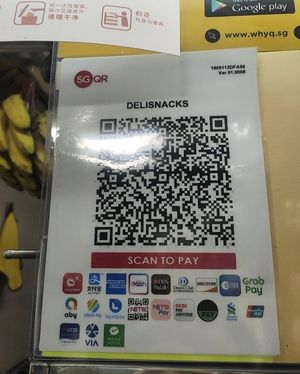 Various payment options at Delisnacks 德利食 - Whampoa Makan Place in Central Singapore
