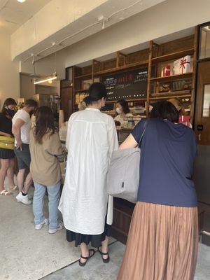 kinda busy on weekend  at Ovgo B.A.K.E.R Edo St in Tokyo