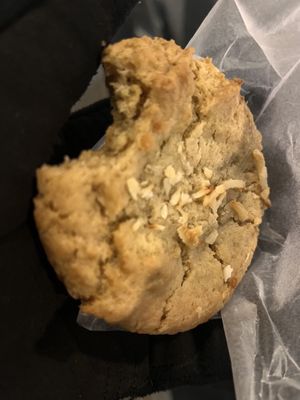 The coconut cookie was sooooo good  at Ovgo B.A.K.E.R Edo St in Tokyo