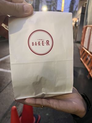 A bag of goodness  at Ovgo B.A.K.E.R Edo St in Tokyo
