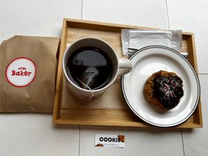 Chocolate banana cookie  at Ovgo B.A.K.E.R Edo St in Tokyo