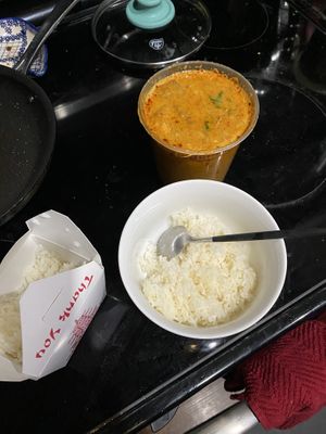 Massaman curry! at Vegan Thai Co in Longmont