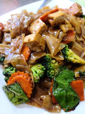 Pad see ew at Vegan Thai Co in Longmont