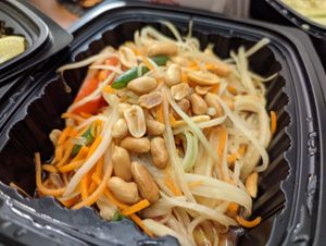 Mango salad at Vegan Thai Co in Longmont