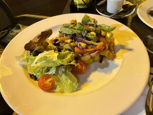 Warm Salad at Theo's Bazar Cafe in Funchal