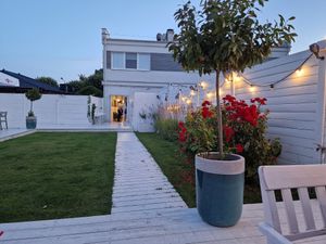 Patio we wnętrz at Kapitalna in Jastarnia