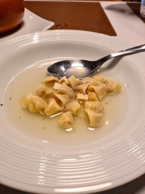 Vegan Cappelletti at Francesco Trattoria in Monte Belo Do Sul
