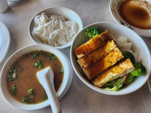  at Asian Vegan Bistro in Bakersfield