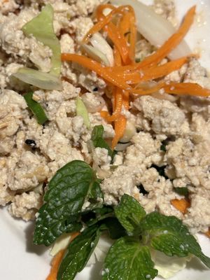 Larb Tofu  at Asian Vegan Bistro in Bakersfield