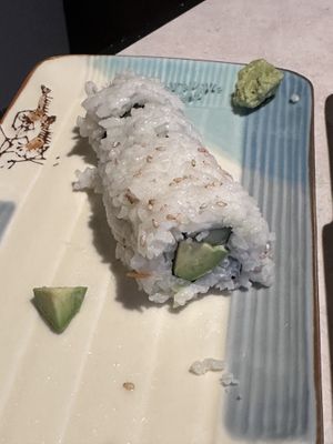 Avocado Cucumber Roll  at Asian Vegan Bistro in Bakersfield