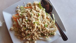 Tofu Laab at Asian Vegan Bistro in Bakersfield