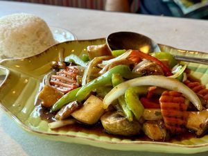   at Asian Vegan Bistro in Bakersfield