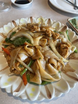 Drunkin noodle  at Asian Vegan Bistro in Bakersfield