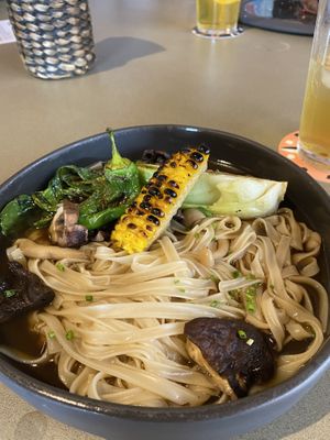 Vegan ramen!  at Three House Hotel & Gastrobar in Funchal