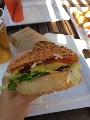 Burger (don't remember which one) at Front Food in Vienna