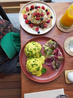 Morning menu dish  at NIYA in Casablanca