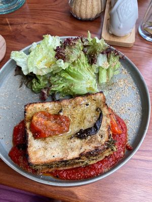 Lasagna 🥰 at NIYA in Casablanca