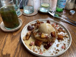 French toast is so amazing    at NIYA in Casablanca