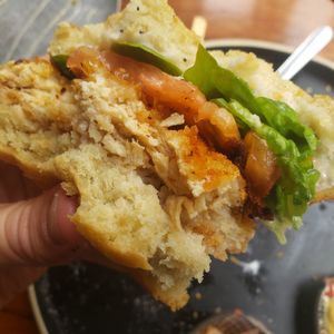 Vegan Chicken texture at NIYA in Casablanca