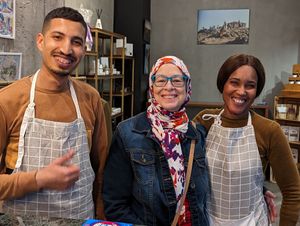 Niya's friendly staff at NIYA in Casablanca
