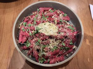 Pasta alla barba at NIYA in Casablanca