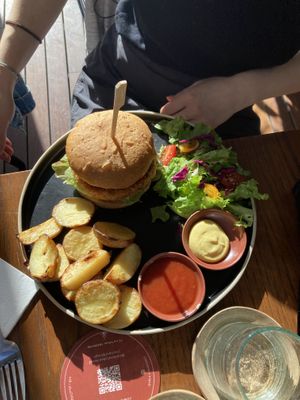 Machickensh Burger   at NIYA in Casablanca
