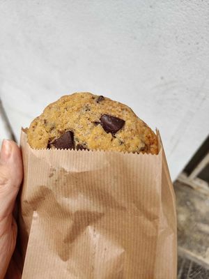 Chocolate chip cookie at NIYA in Casablanca