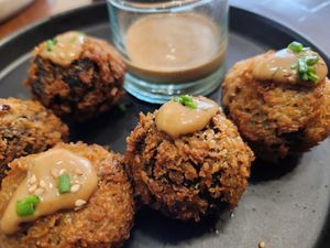 No - fish balls at NIYA in Casablanca