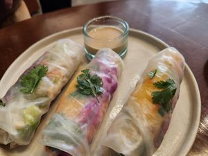 Spring Rolls (gluten free) at NIYA in Casablanca